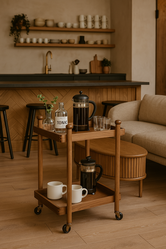 Cafe Bar Cart